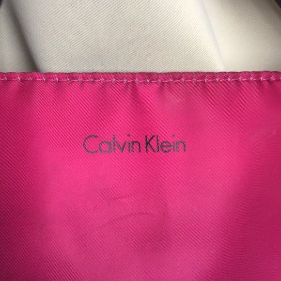 Calvin Klein pink black hombre shoulder bag - Picture 3 of 9